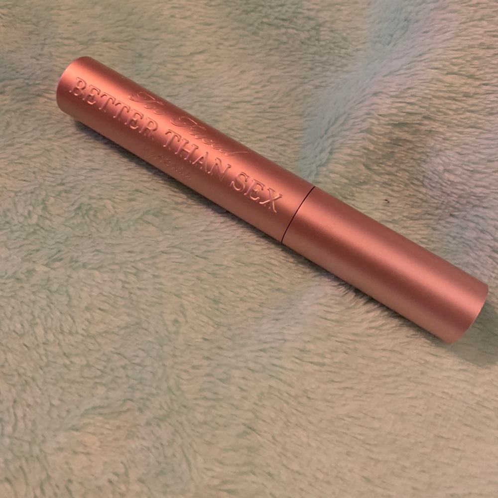 Too FACED cosmetics Better Than Sex mascara.  New!
